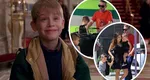 Imagini emoţionante cu „Kevin” din „Singur acasă” şi cei doi copii ai săi la cumpărături. Micuţii sunt bucăţică ruptă din tatăl lor