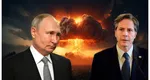 Reacția SUA după ce Putin a amenințat că va folosi arma nucleară. Anthony Blinken: „Este total iresponsabil”