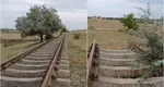 Localitatea cu cale ferată și haltă din România în care trenul nu a ajuns niciodată. Investiția făcută la finalul anilor ’80 a fost uriașă, dar acum totul e pustiu