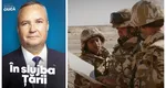 Nicolae Ciucă îşi promovează cartea „În slujba Ţării” cu un clip despre cariera sa militară. Imagini în premieră de pe front VIDEO