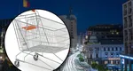 Cadavrul unui bărbat transportat prin București cu un cărucior de cumpărături. Criminalul a fost arestat