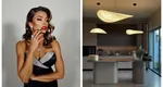 FOTO Alina Pușcaș și-a amenajat bucătăria din noua casă. Designul modern și luciul oferă un aspect elegant