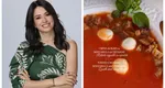 Diana Bart împărtășește secretul pentru supa cremă de roșii, cu mozarella și crutoane. „Rețeta este delicioasă și tare simplă”