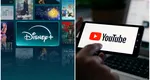 Disney lansează noi abonamente în România, în timp ce Youtube testează o metodă care să-i convingă pe utilizatori să plătească pentru a elimina reclamele