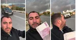 Pescobar a făcut autostopul în Grecia. Banii nu l-au ajutat de această dată: „Nu știu dacă mă ia cineva”