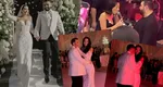 Imagini senzaționale de la nunta Larisei Udilă cu Alexandru Ogică. Momentul artistic al serii i-a ridicat pe toți invitații de pe scaune