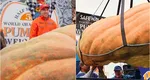 Rudy, desemnat mai mare dovleac din lume. Cântărește 1.121 de kilograme și este de două ori mai greu decât un urs grizzly. VIDEO
