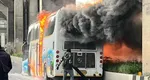 Un autobuz școlar a luat foc. Cel puțin 23 de elevi și profesori au murit
