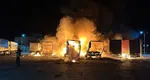 Vama dintre Ucraina și România, lovită cu drone de forțele rusești. Doi șoferi de TIR au fost răniți de explozii