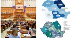 Propunerea parlamentarilor de reorganizare teritorială a României. Rămân numai 8 județe, mai puține orașe și comune și mai multe economii la bugetul de stat