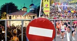 Restricții de circulație în București, în weekendul 12-13 octombrie. Străzile se închid pentru a face loc mai multor evenimente