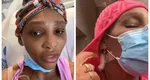 Serena Williams, pe patul de spital după ce un chist „de mărimea unui grapefruit mic” i-a crescut pe gât