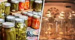 Temperatura ideală la care se sterilizează borcanele pentru murături și zacuscă. Regula pe care trebuie să o respecte toți gospodarii