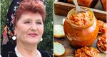 Veta Biriș, rețetă de zacuscă inedită. Cum prepară artista garnitura delicatesei de sezon. „Eu nu am mai întâlnit la nimeni, dar este o rețetă foarte bună”