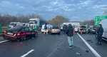 Accident în lanț cu 12 mașini pe Autostrada A3. A fost activat planul roșu de intervenție. 26 de victime au necesitat examinare medicală – VIDEO