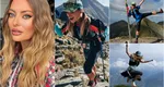 Delia și-a pozat picioarele după ultima drumeție. Vedeta e plină de bătături și i se ia pielea