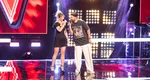 Gina Pistol și Smiley, moment unic la „Vocea României”. Au cântat împreună și s-au sorbit din ochi pe scena emisiunii VIDEO
