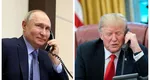 Ce au discutat Trump și Putin la telefon 90 de minute. Președintele SUA l-a sunat apoi pe Zelenski: „Nimeni nu dorește pacea mai mult decât Ucraina”