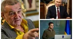 Gigi Becali, anunțul momentului despre războiul dintre Ucraina și Rusia: Se va semna pacea la București