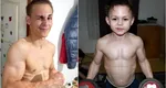 Micul Hercule, obligat de tată să doarmă afară, pe cartoane. Internauții au criticat aspru decizia. ”Am sunat la Protecția Copilului”