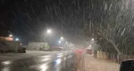 Ninge abundent în multe zone din ţară. Drumarii intervin cu utilajele VIDEO
