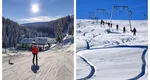Vești bune pentru iubitorii sporturilor de iarnă. S-au deschis pârtiile de schi din Munții Șureanu