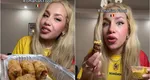 Reacția unei tinere din Maroc după ce a mâncat ciorbă de burtă, sarmale și mici. „Moale și gumoasă”