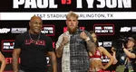 Legendarul Mike Tyson a fost învins clar de influencerul Jake Paul în cel mai așteptat meci de box al anului. Netflix a picat în timpul transmisiunii live!