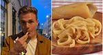 Reacția unui fotbalist norvegian după ce a mâncat pentru prima dată șorici, în România. Imaginile au devenit virale pe Internet