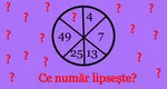 Test IQ pentru minți briliante. Ce număr lipsește din șirul 4, 7, 13, 25, 49?