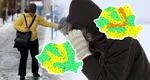 Început de săptămână sub semnul codurilor galbene şi portocalii. Meteorologii anunţă vânt puternic în mare parte din ţară, viscol şi polei la munte