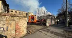 Incendiu lângă mall, clădirea liceului „Timpuri Noi” a luat foc