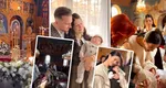 VIDEO Getuța Sterp și-a botezat băiețelul. Momente emoționante în familia lui Culiță Sterp. Nașa micuțului a fost sora ei, Ileana