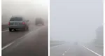 Avertizare meteo. Atenție șoferi, a fost emis COD GALBEN de ceață. Vizibilitatea este redusă pe șosele
