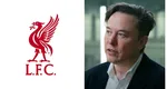 Elon Musk este interesat să cumpere clubul Liverpool. Tatăl miliardarului a confirmat zvonurile