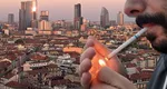 Oraşul unde aprinderea unei ţigări pe stradă te costă 1.200 de lei. Interdicţia nu se aplică ţigărilor electronice