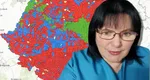 Maria Ghiorghiu, premoniţie şocantă: „Harta României ca de foc, roşie precum fierul încins, fără înscrisuri”/„O altfel de zăpadă” va lovi ţara noastră