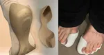 După rochiile din bandă adezivă şi poşetele de rafie, Balenciaga dă o nouă lovitură: pantofii „zero”. Prețul uriaș cu care se vând pantofii care seamănă cu ortezele