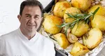 Secretul bucătarilor de top pentru cei mai buni cartofi copți. Uleiul de măsline le dă aroma subtilă și exteriorul crocant
