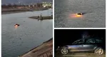Copilul de cinci ani implicat în teribilul accident din Vâlcea a murit la spital. Mașina în care se afla a plonjat în apele înghețate ale râului Olt