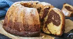 Chec pufos bicolor. Rețeta rapidă pentru un desert simplu, dar spectaculos