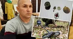 Comoara uriașă descoperită de un român la două ore de București. Ireal ce a găsit cu detectorul de metale