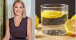 Apa cu lămâie te ajută să slăbești? Cori Grămescu dă verdictul: „Consumul este benefic, stimulează circulația limfatică”