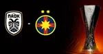 PAOK – FCSB: 1-2. Victorie uriaşă în Europa League pentru Gigi Becali. Returul, peste o săptămână