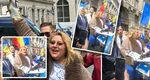 VIDEO Diana Șoșoacă și-a depus candidatura la alegerile prezidențiale, în mănuși de box. Circ penibil în față la Biroul Electoral Central: „Dacă nu voi fi lăsată să candidez, praful și pulberea se vor alege de alegerile voastre”