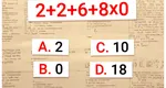 Știți să rezolvați ecuația pe care un elev de clasa a III-a o calculează în doar câteva secunde?