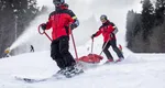 Zăpada ”ortopedică” face victime la Sinaia! Avertismentul celor de la Salvamont