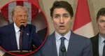 Justin Trudeau îl acuză pe Trump de încercarea de a distruge economia Canadei pentru a o anexa