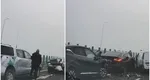 Carambol cu multe mașini pe Autostrada A0. Sunt multiple victime