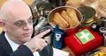 Ce provizii trebuie să conțină trusa de urgență în caz de război. Sfaturile oferite de Raed Arafat: „Omul trebuie să fie pregătit”